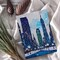 New York City Christmas Greeting Cards Boxed Set of 24 Holiday Notecards Featuring Iconic NYC Scenes, Ice Rinks, and Rockefeller Tree, Perfect for Festive Wishes